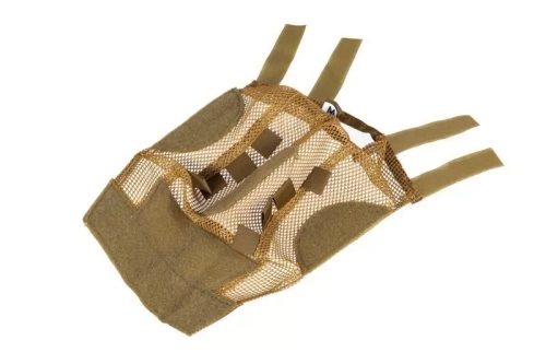 Mesh helmet cover for fast (M) - dark earth