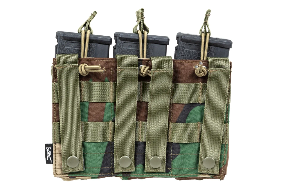 Triple open type loader for M4/M16 magazines Specna Arms Tactical Woodland