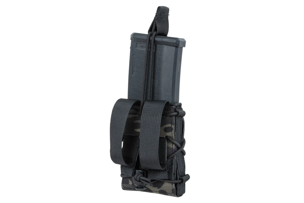Pojedyncza ładownica typu Open Specna Arms Tactical na magazynki karabinowe MC Black
