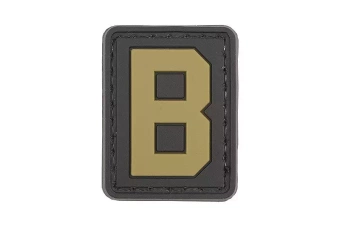 Letter B - 3D Badge