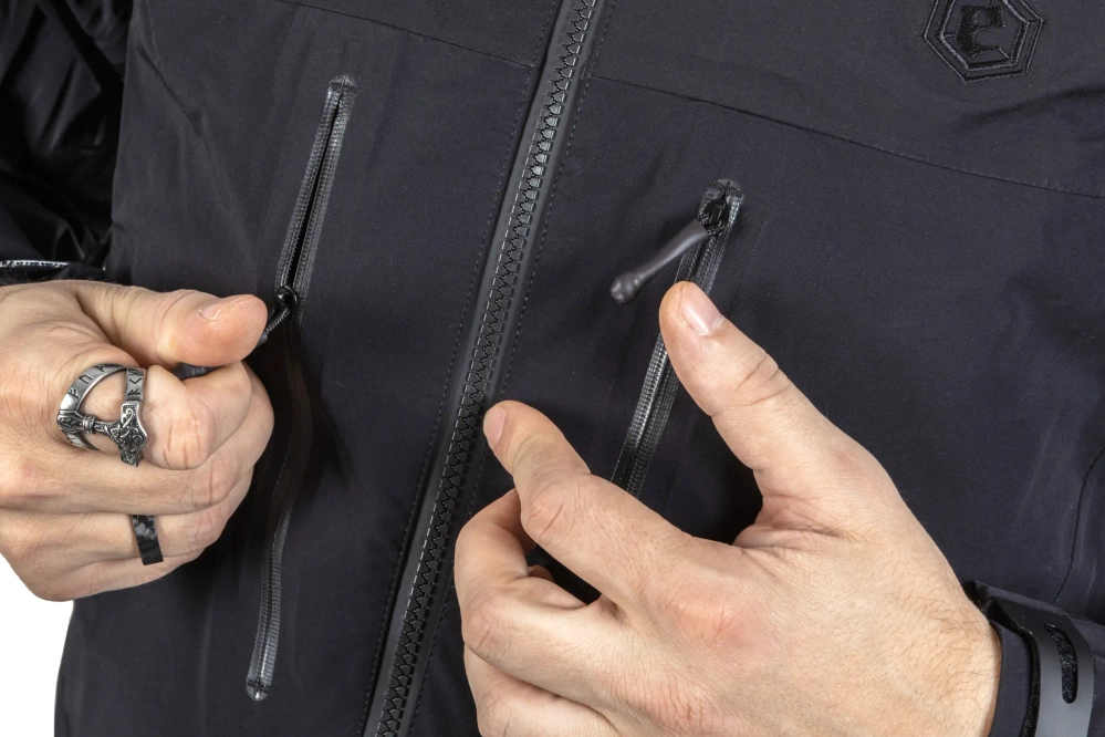 Emerson Gear Blue Label Otter Hardshell Jacket Black