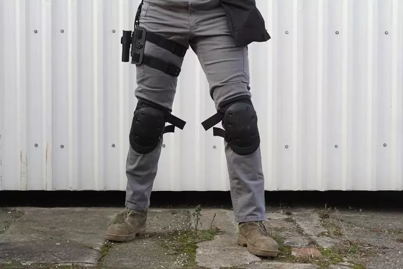 Set of knee protection pads  - sand