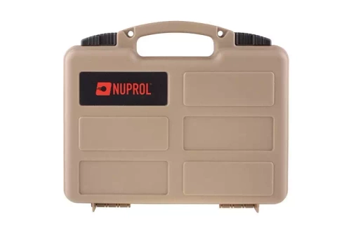 Mallette de pistolet Étui à pistolet Nuprol PNP - tan