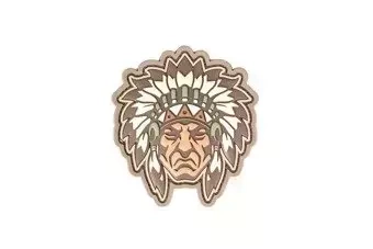 Naszywka Native American Warrior Head 1 - Multicam