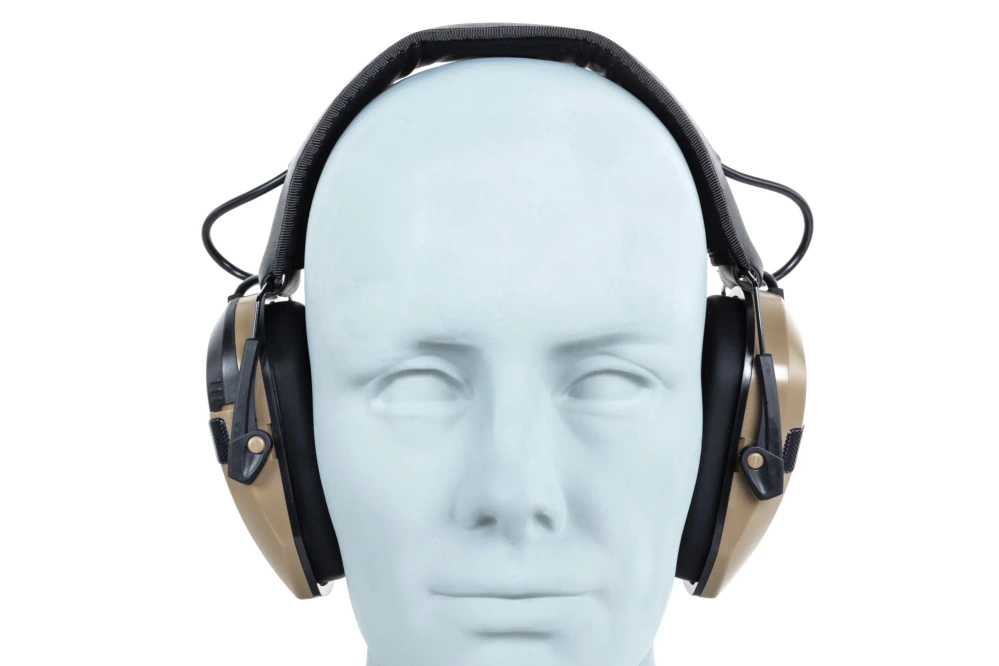 Active hearing protectors Wosport HD-21 Tan
