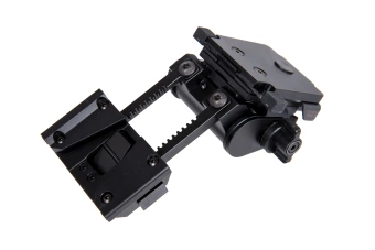 NVG mount for FAST L4 G24 type helmets Black