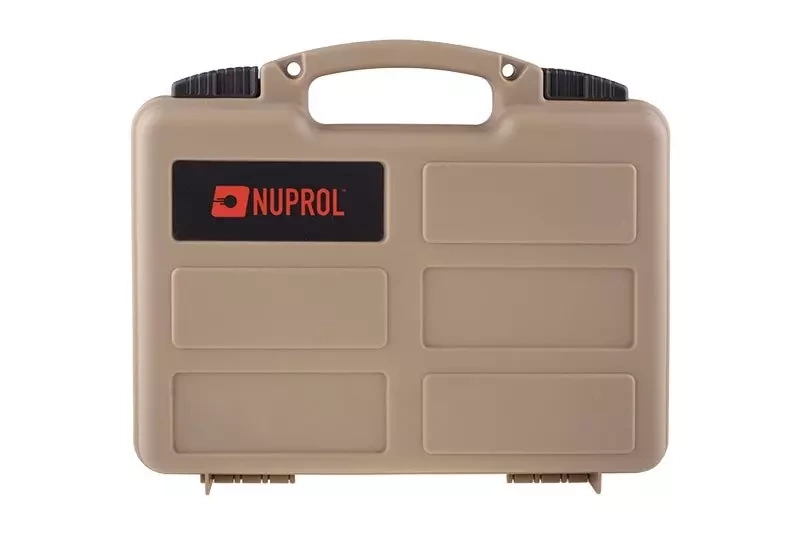 Mallette de pistolet Etui à pistolet Nuprol - tan