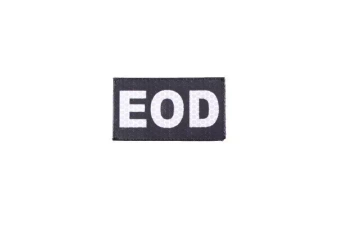 IR patch - EOD - black