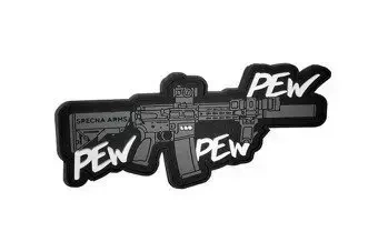 Patch Armoiries de Specna "PEW PEW PEW" (en anglais)
