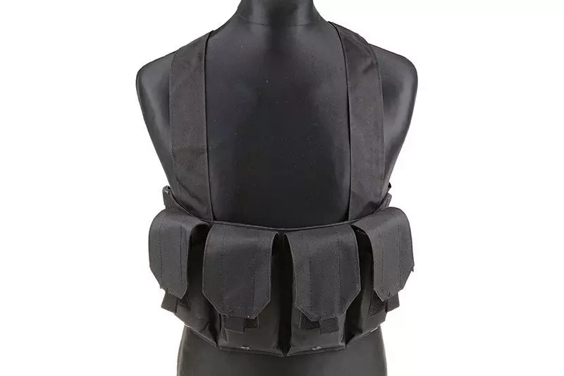 Taktická vesta typ Chest rig - černá