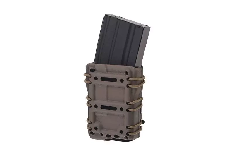 SMC pouzdro pro zásobník 5.56 (verze s přídavnou náplní)(MOLLE) - tmavě zemitá