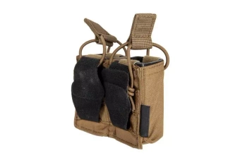 Dvojitý pistolová sumka pro vesty skeletch - Coyote Brown