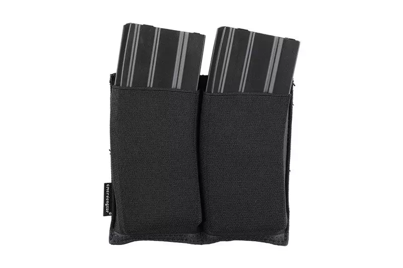 Speed type double pouch for M4/M16 magazines - black