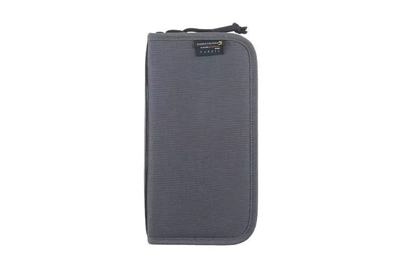 Portefeuille/étui à cartes de crédit tactique - gris