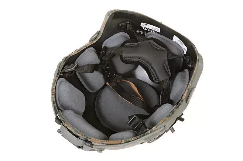 Réplique du casque Ballistic CFH - digital woodland (L/XL)