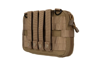 Large Administration Pouch with a Map Holder - Tan