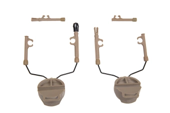 Adapter for Comtac Headset to ARC OPS-CORE Rails - Dark Earth