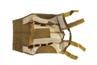 Pokrowiec siatkowy na hełm typu fast (L) - dark earth