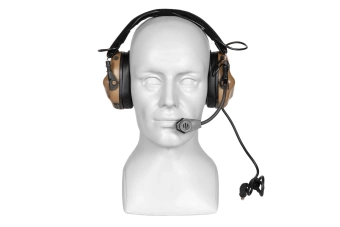 Protections auditives actives M32 - brun coyote