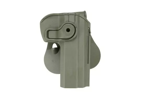Polymer holster for CZ75 - olive