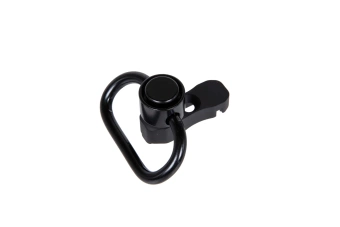 Assemblage de sangle QD avec fente pour câble KeyMod/M-LOK Noir