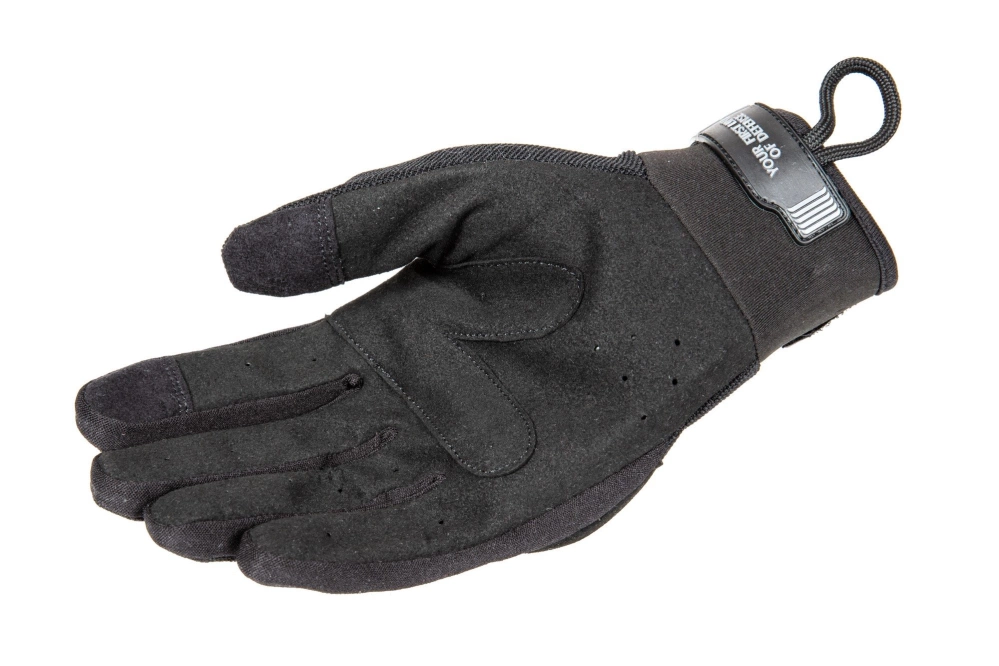 Gants tactiques Bouclier à griffes blindé pour temps chaud - noir