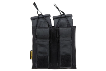 Open Top double loader for M4/M16 + pistol magazines Black