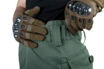 Spodnie parka - oliwkowe