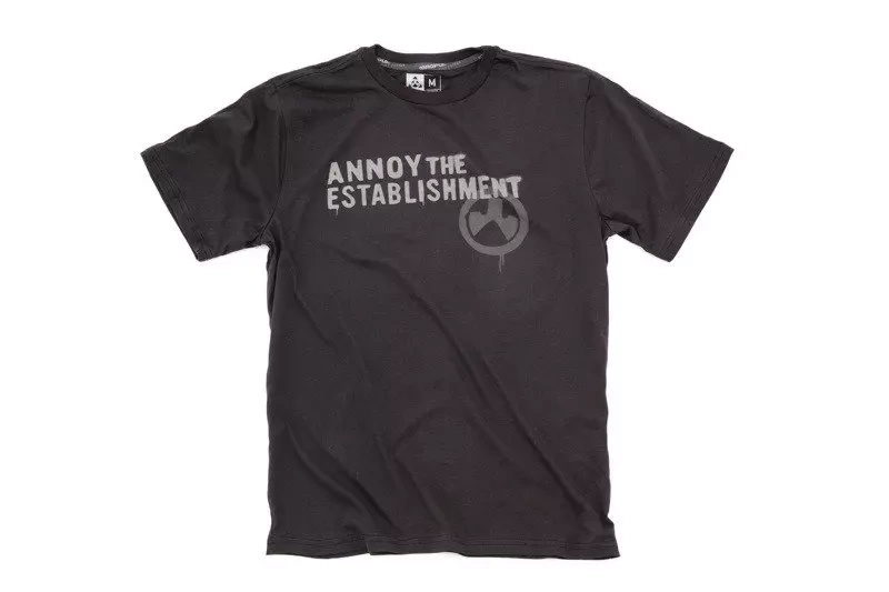 T-Shirt - Establish Annoyment - czarny