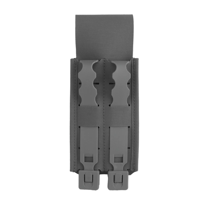 Wosport double magazine carrier Flip Pouchn Wolf Grey