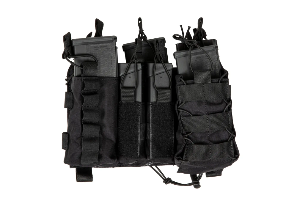 Inta paneel gilet - Zwart