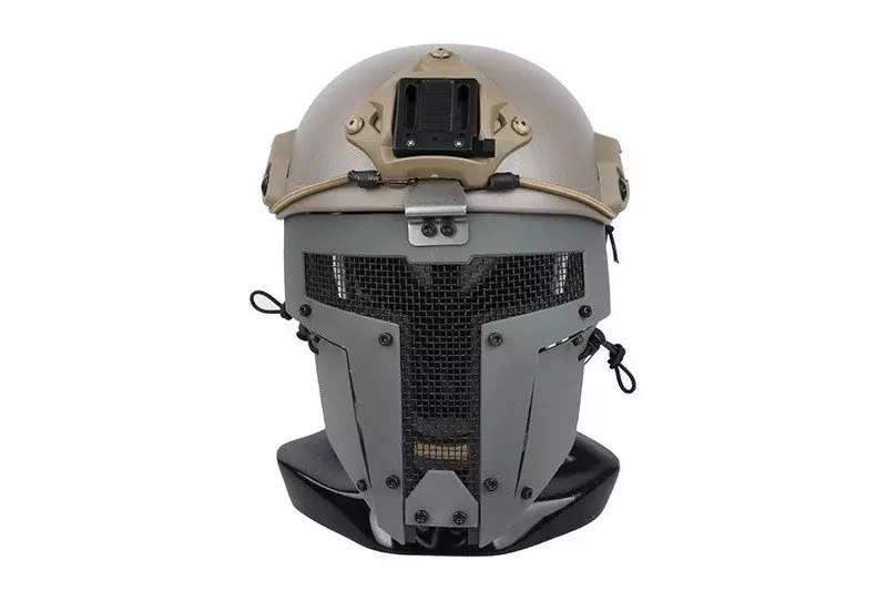 Ecran facial SPT pour casqueFAST - Wolf Grey