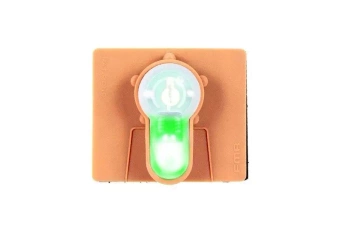 Marker elektroniczny Lightbuck V - pomarańczowy (zielone światło)