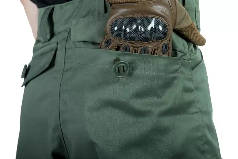 Spodnie parka - oliwkowe