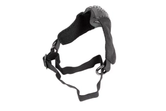 Maska Half Face - czarna