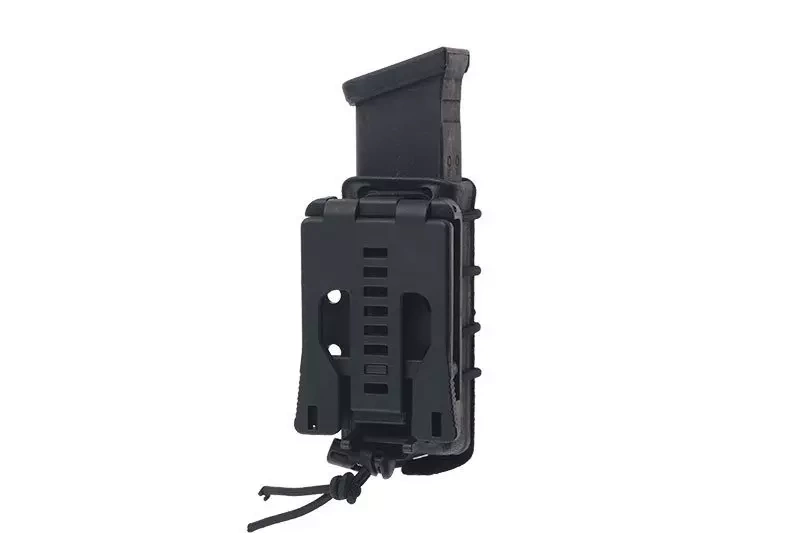 Pochette SMC pour chargeur pistolet owy (version avec remplissage supplémentaire) (QD pour ceinture) - noir