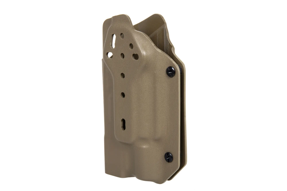 Kydex holster for Glock Primal Gear replicas Tan