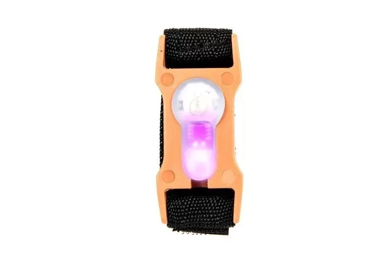 Lightbuck Split-Bar Electronic Marker - orange (pink light)