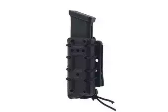 Pochette SMC pour chargeur pistolet owy (version avec remplissage supplémentaire) (QD pour ceinture) - noir