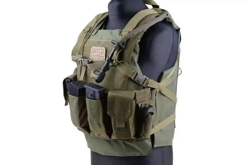 Chest Rig type tactical vest - olive