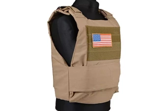 Taktická vesta Personal Body Armor - hnědá