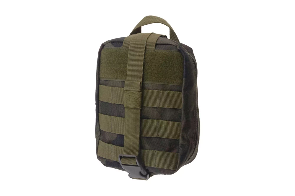 Trousse de secours MOLLE déchirée - wz. 93 camouflage forêt