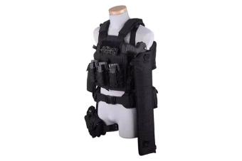 Support modulaire TC 1+1 - Noir