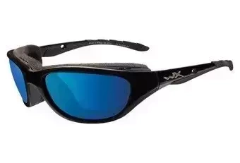 Lunettes Wiley X® AIRAGE Polarisées Bleu Miroir