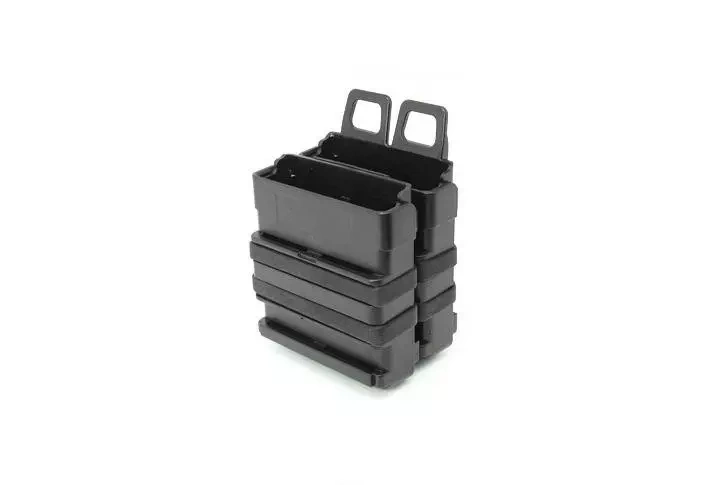 Jeu de 2 étuis FAST pour chargeurs 7,62 - noir