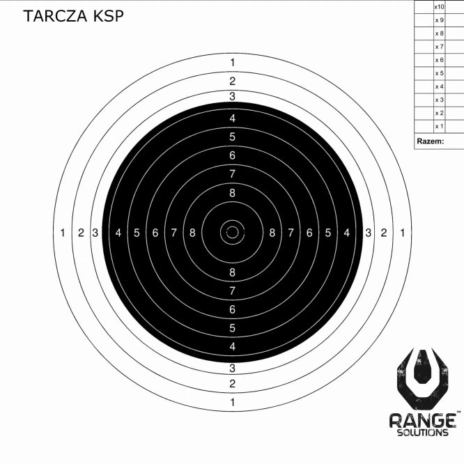 Střelecké štíty KSP Puška Sports - 500 ks.