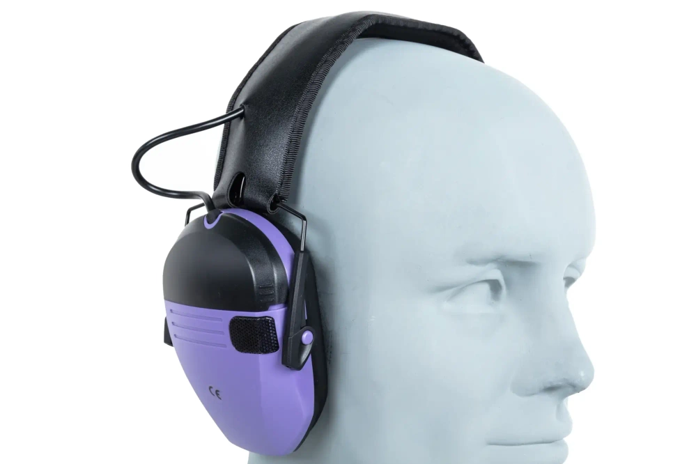 Wosport HD-21 actieve oorbeschermers paars