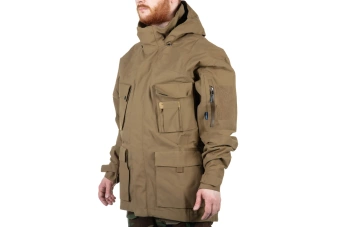 Emersongear Blue Label 'Dimorphic Egret' Khaki softshellová bunda