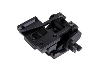 NVG mount for FAST L4 G24 type helmets Black