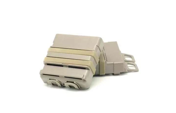 Set de 2 étuis FAST pour chargeurs 7,62 - tan